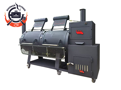 High Quality Offset Two Door Texas BBQ Smoker