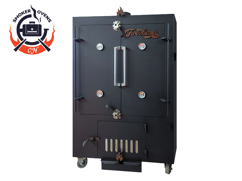 Fireluma charcoal Freestanding 10 brisckets smoker oven